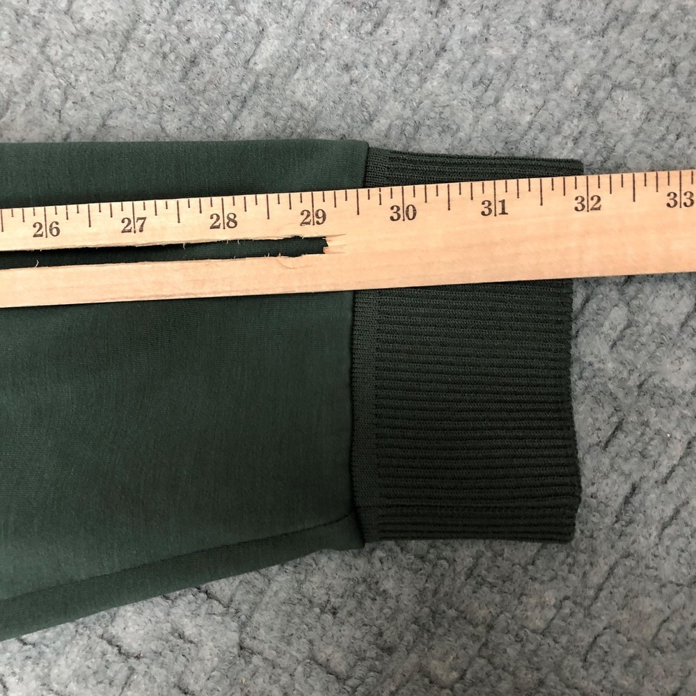 Lululemon Shirt Mens XL Green Henley Long Sleeve Snap Front Performance LM3EQMS - Picture 9 of 14